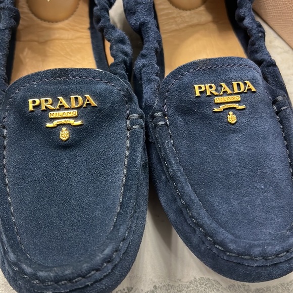 Prada scrunch Calzature Donna flats - Picture 5 of 8